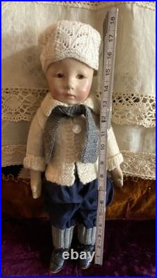 Antique German Fabulous Kathe Kruse 17 Doll All Original