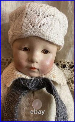 Antique German Fabulous Kathe Kruse 17 Doll All Original