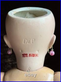 Antique German French 19 Tete Jumeau Simon Halbig Dep Bisque Head Doll