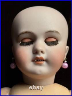 Antique German French 19 Tete Jumeau Simon Halbig Dep Bisque Head Doll