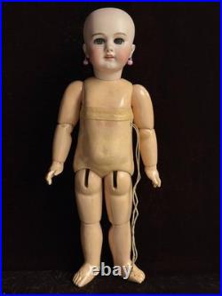 Antique German French 19 Tete Jumeau Simon Halbig Dep Bisque Head Doll