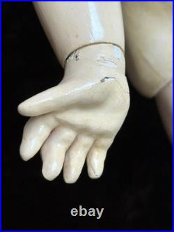 Antique German French 19 Tete Jumeau Simon Halbig Dep Bisque Head Doll