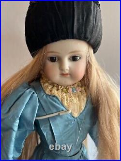 Antique German French Bisque Turned Head Shoulder Leather Hands Boots Doll 22
