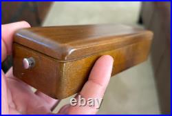 Antique German Gold Scale Weight Wood Box Traveling Jewelers Apothecary vintage