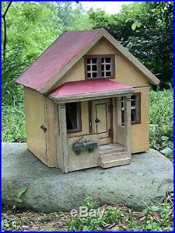 Antique German Gottschalk Dollhouse Cottage