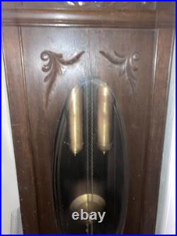 Antique German Granddaughter clock 74 x 19.5 x 10 (Vintage circa 1850-1899) Antique German Granddaughter clock 74 x 19.5 x 10 (Vintage circa 1850-1899)