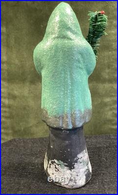 Antique German Green Belsnickle 9 Inches