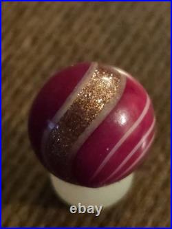 Antique German Handmade Gold Lutz Marble