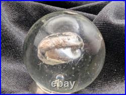 Antique German Handmade Sulphide Marble Frog Figure UNPOLISHED UV 1.18 1-3/16 Antique German Handmade Sulphide Marble Frog Figure UNPOLISHED UV 1.18 1-3/16
