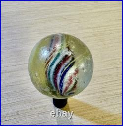 Antique German Handmade Swirl with a Solid Ribbon Core 2+MAKE AN OFFER