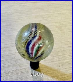 Antique German Handmade Swirl with a Solid Ribbon Core 2+MAKE AN OFFER
