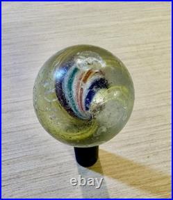 Antique German Handmade Swirl with a Solid Ribbon Core 2+MAKE AN OFFER