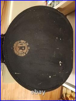 Antique German Hat Box c. 1890-1910 Bremen-Marked with Original Interior