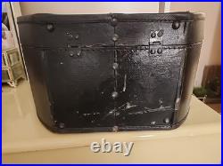 Antique German Hat Box c. 1890-1910 Bremen-Marked with Original Interior