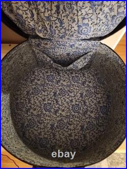 Antique German Hat Box c. 1890-1910 Bremen-Marked with Original Interior