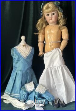 Antique German Heinrich Handwerck 109-12 DEP Bisque Head 24 Doll Antique German Heinrich Handwerck 109-12 DEP Bisque Head 24 Doll