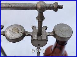 Antique German Industrial Machine Age Tantalus Decanter Lock Set & Rare Find Antique German Industrial Machine Age Tantalus Decanter Lock Set & Rare Find