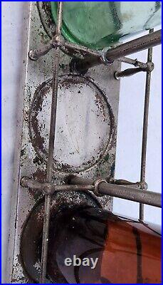 Antique German Industrial Machine Age Tantalus Decanter Lock Set & Rare Find Antique German Industrial Machine Age Tantalus Decanter Lock Set & Rare Find