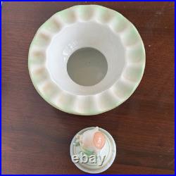 Antique German Kaestner Saxonia Porcelain Figural Ashtray 1930s Bavaria Style