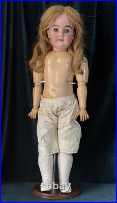 Antique German Karl Hartmann 25 Doll Bisque Head Composition Body