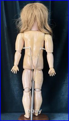 Antique German Karl Hartmann 25 Doll Bisque Head Composition Body