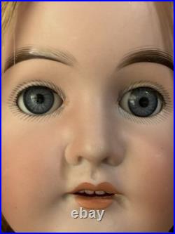 Antique German Karl Hartmann 25 Doll Bisque Head Composition Body