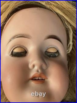 Antique German Karl Hartmann 25 Doll Bisque Head Composition Body