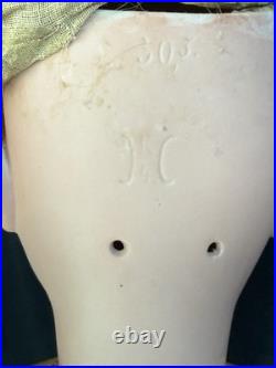 Antique German Karl Hartmann 25 Doll Bisque Head Composition Body
