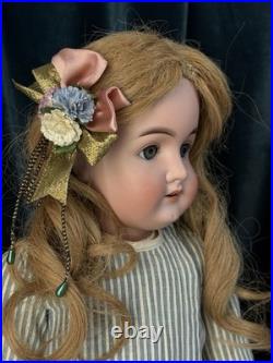 Antique German Karl Hartmann 25 Doll Bisque Head Composition Body