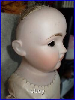 Antique German Kestner 154 Bisque Head Doll 22