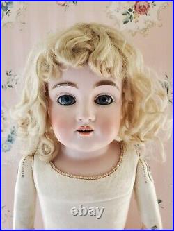 Antique German Kestner 154 Dep 10 Shoulder Plate Doll Leather Marked Body 24
