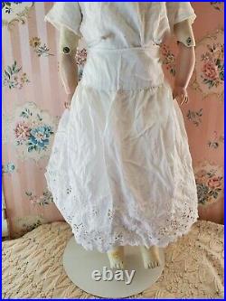 Antique German Kestner 154 Dep 10 Shoulder Plate Doll Leather Marked Body 24