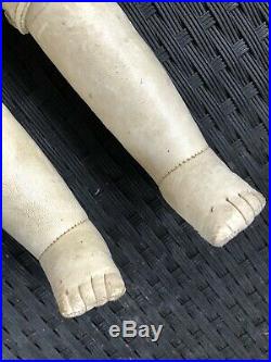 Antique German Kestner Bisque Shoulder Head Doll 24 Tall Mold DEP # 195