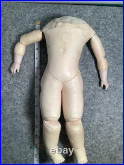 Antique German Kid Leather Doll Body In Excellent Condition