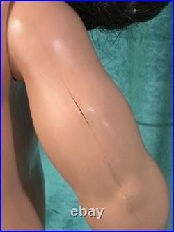 Antique German Koenig Wernicke Celluloid Flirty Eyes 18 Doll Original  Box