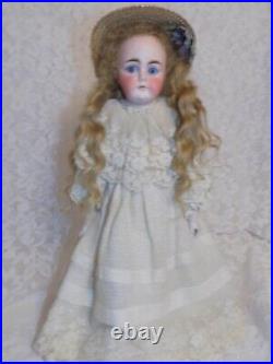 Antique German L Shoulder Head Closed Mouth Doll Pouty Gebruder Kuhnlenz