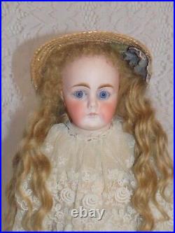 Antique German L Shoulder Head Closed Mouth Doll Pouty Gebruder Kuhnlenz