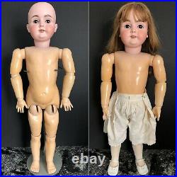 Antique German Lifelike 31 Kestner M 164 Bisque Head Child Doll Comp. Body