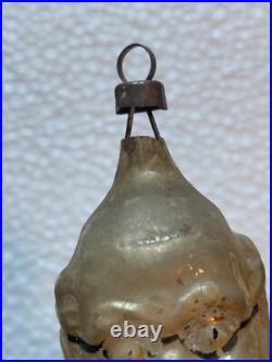 Antique German Long Foxy Grandpa Glass Christmas Ornament