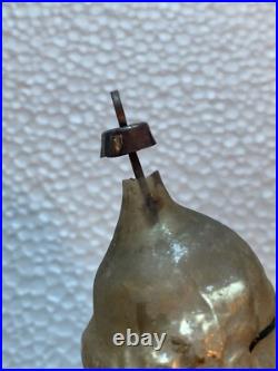 Antique German Long Foxy Grandpa Glass Christmas Ornament