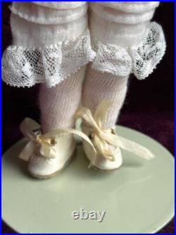 Antique German Miniature 8 Simon Halbig Bisque Head Square Teeth Doll