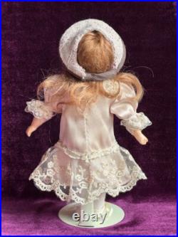 Antique German Miniature 8 Simon Halbig Bisque Head Square Teeth Doll