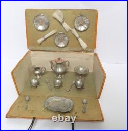 Antique German Miniature Picnic Presentation Box