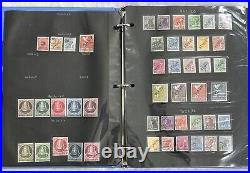 Antique German Mint Postal Stamps Album Vintage Postage all Post in Sleeves