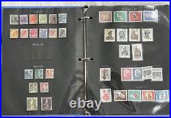Antique German Mint Postal Stamps Album Vintage Postage all Post in Sleeves