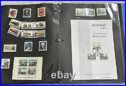 Antique German Mint Postal Stamps Album Vintage Postage all Post in Sleeves