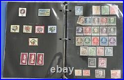 Antique German Mint Postal Stamps Album Vintage Postage all Post in Sleeves