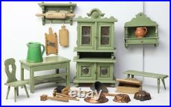 Antique German Moritz Gottschalk Kitchen Furniture 112 Miniature 1890