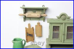 Antique German Moritz Gottschalk Kitchen Furniture 112 Miniature 1890