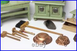 Antique German Moritz Gottschalk Kitchen Furniture 112 Miniature 1890